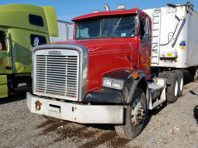 1FUJAEAS81LJ42832 - 2001 FREIGHTLINER CONVENTION RED photo 2