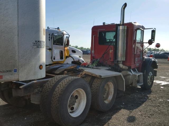 1FUJAEAS81LJ42832 - 2001 FREIGHTLINER CONVENTION RED photo 4