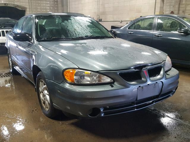 1G2NE52F24M580912 - 2004 PONTIAC GRAND AM S GRAY photo 1