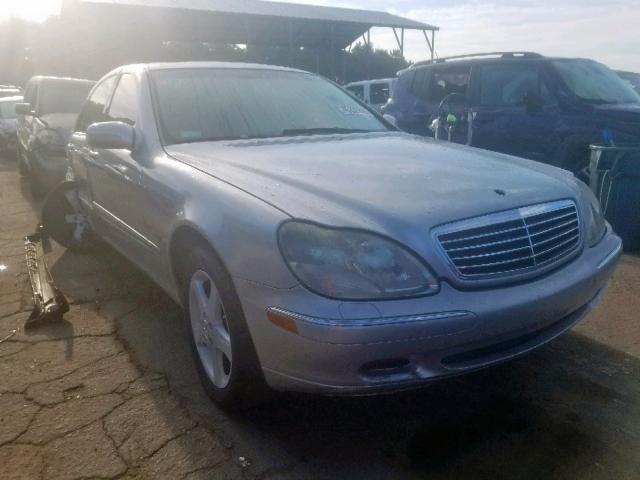 WDBNG75J8YA133606 - 2000 MERCEDES-BENZ S 500 SILVER photo 1