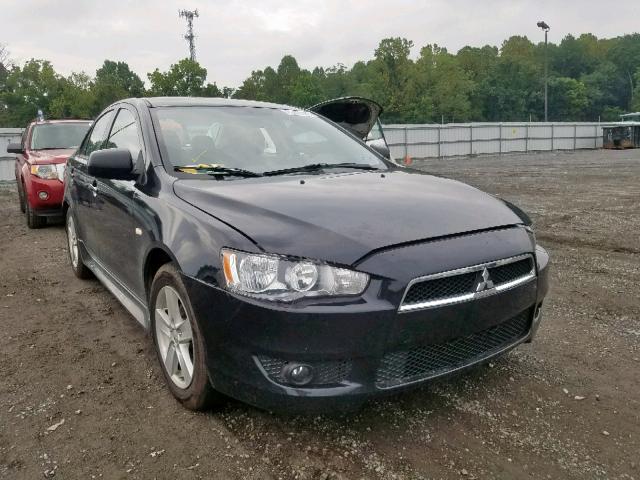 JA32V2FW1DU009921 - 2013 MITSUBISHI LANCER SE BLACK photo 1