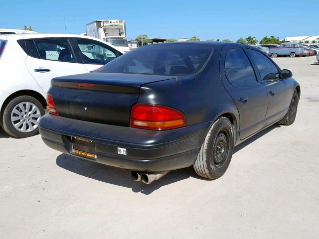 1B3EJ46X0WN123485 - 1998 DODGE STRATUS BLACK photo 4