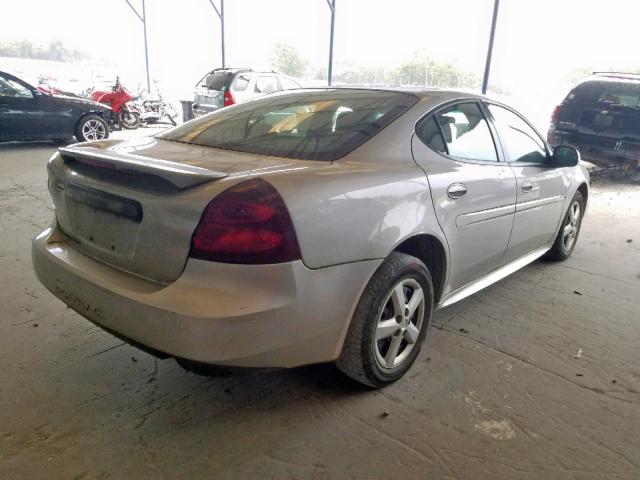 2G2WP552771176012 - 2007 PONTIAC GRAND PRIX SILVER photo 4