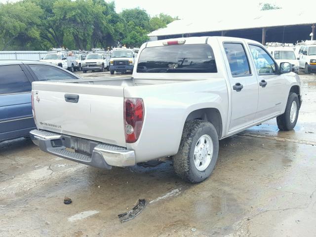 1GCCS136058222012 - 2005 CHEVROLET COLORADO TAN photo 4