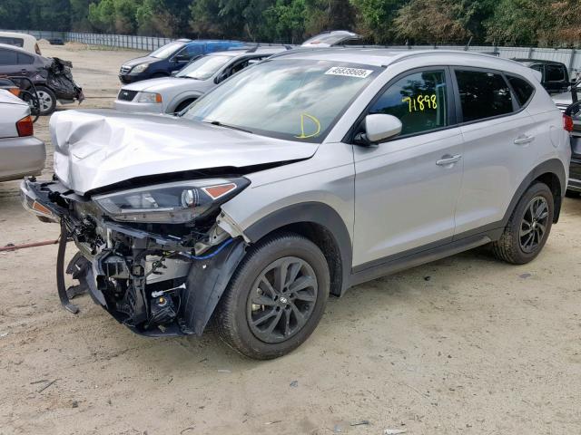 KM8J33A46GU056411 - 2016 HYUNDAI TUCSON LIM SILVER photo 2