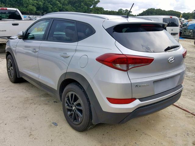 KM8J33A46GU056411 - 2016 HYUNDAI TUCSON LIM SILVER photo 3