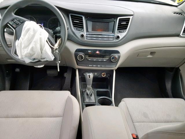 KM8J33A46GU056411 - 2016 HYUNDAI TUCSON LIM SILVER photo 9