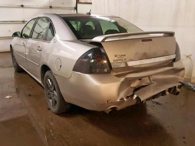 2G1WU58R079233657 - 2007 CHEVROLET IMPALA LTZ SILVER photo 3