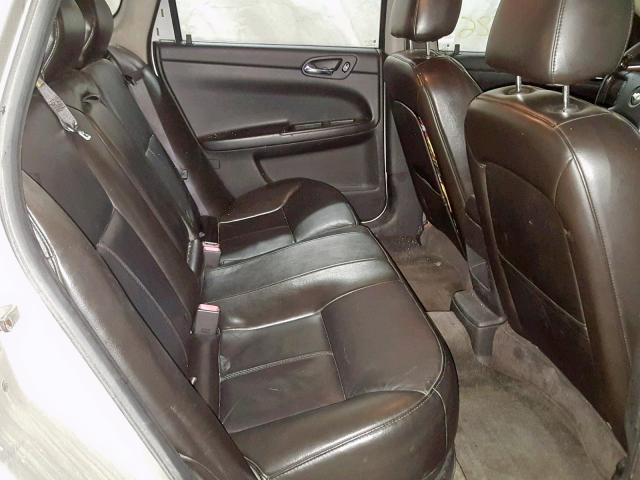 2G1WU58R079233657 - 2007 CHEVROLET IMPALA LTZ SILVER photo 6