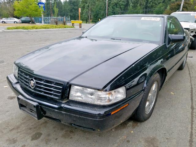 1G6ET12961B102605 - 2001 CADILLAC ELDORADO T BLACK photo 2