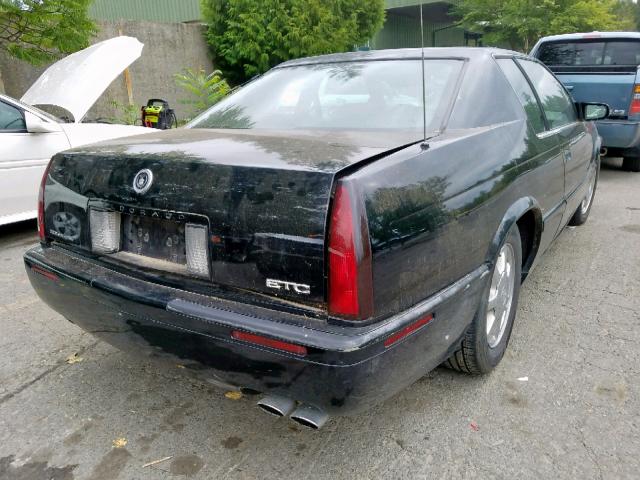 1G6ET12961B102605 - 2001 CADILLAC ELDORADO T BLACK photo 4