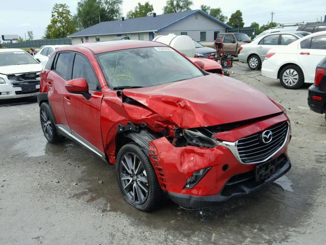 JM1DKFD73J0327449 - 2018 MAZDA CX-3 GRAND MAROON photo 1