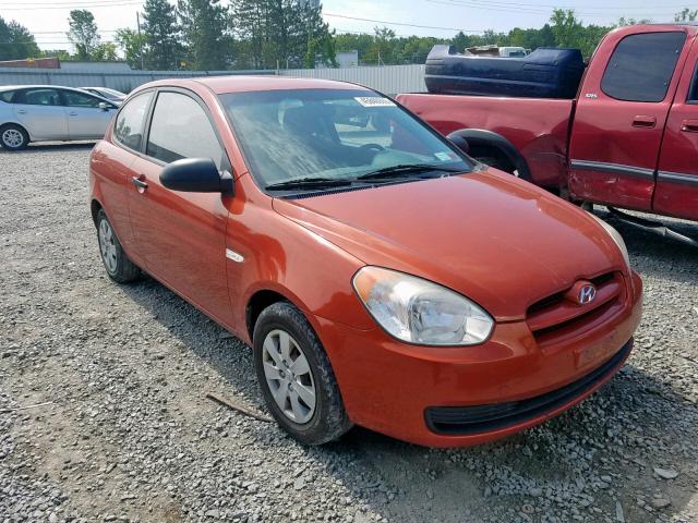 KMHCM36C79U140729 - 2009 HYUNDAI ACCENT GS ORANGE photo 1