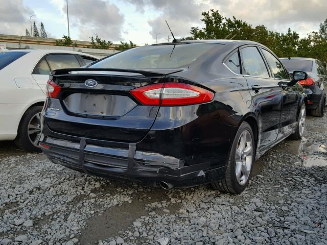 3FA6P0G74GR297816 - 2016 FORD FUSION S BLACK photo 4