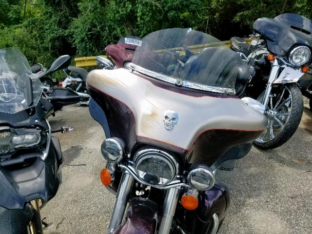 1HD1FC4107Y613625 - 2007 HARLEY-DAVIDSON FLHTCUI BLACK photo 10