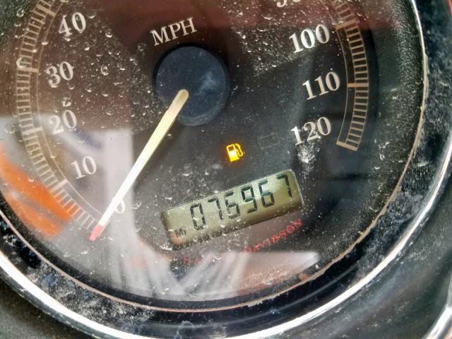 1HD1FC4107Y613625 - 2007 HARLEY-DAVIDSON FLHTCUI BLACK photo 8