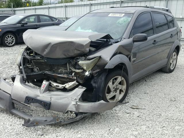 5Y2SL62833Z437447 - 2003 PONTIAC VIBE SILVER photo 2