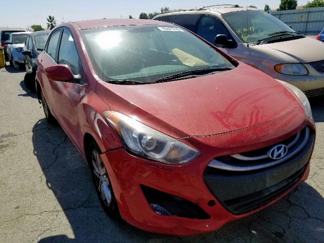 KMHD35LE9DU025244 - 2013 HYUNDAI ELANTRA GT RED photo 1