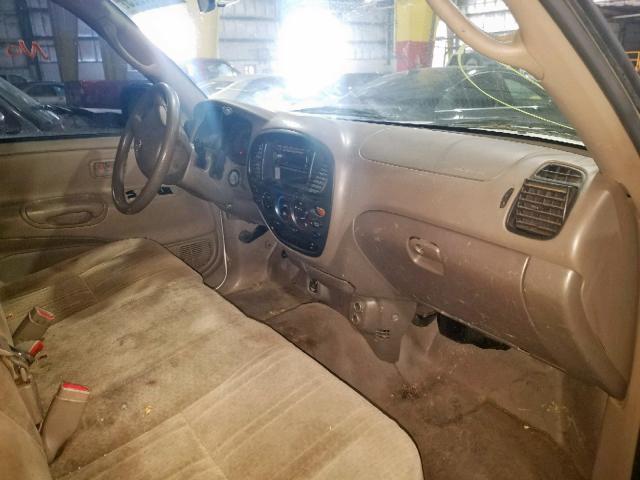 5TBJT32165S467844 - 2005 TOYOTA TUNDRA WHITE photo 9