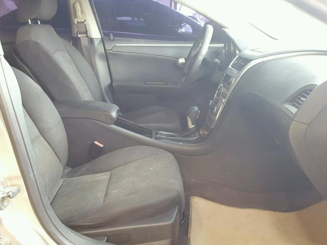 1G1ZC5EU0CF272355 - 2012 CHEVROLET MALIBU 1LT GOLD photo 5