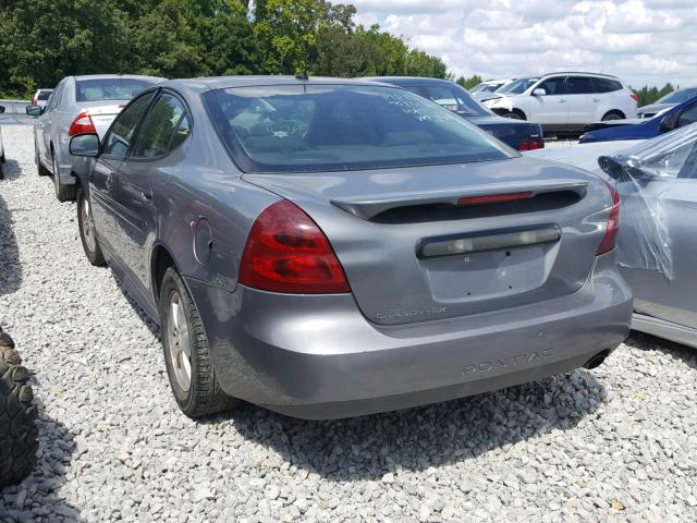 2G2WP582X81133569 - 2008 PONTIAC GRAND PRIX GRAY photo 3