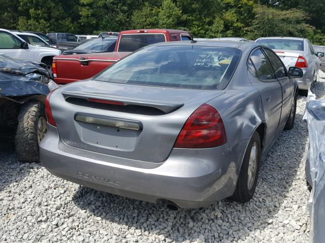 2G2WP582X81133569 - 2008 PONTIAC GRAND PRIX GRAY photo 4
