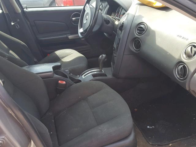 2G2WP582X81133569 - 2008 PONTIAC GRAND PRIX GRAY photo 5