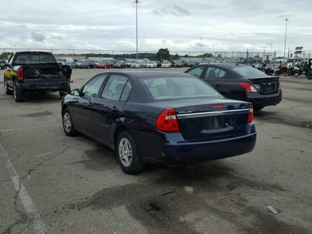 1G1ZS51F76F301574 - 2006 CHEVROLET MALIBU LS 蓝色 照片 3