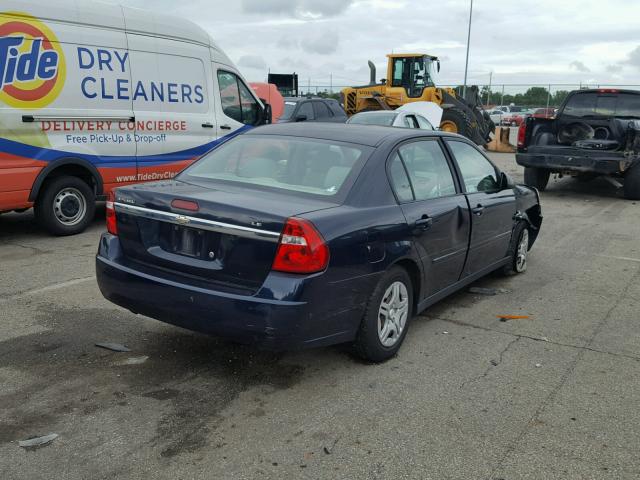 1G1ZS51F76F301574 - 2006 CHEVROLET MALIBU LS 蓝色 照片 4