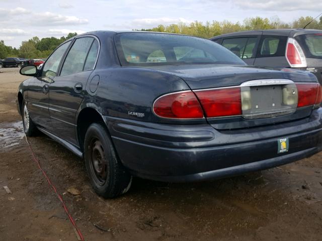 1G4HP54K1Y4163795 - 2000 BUICK LESABRE CU BLACK photo 3