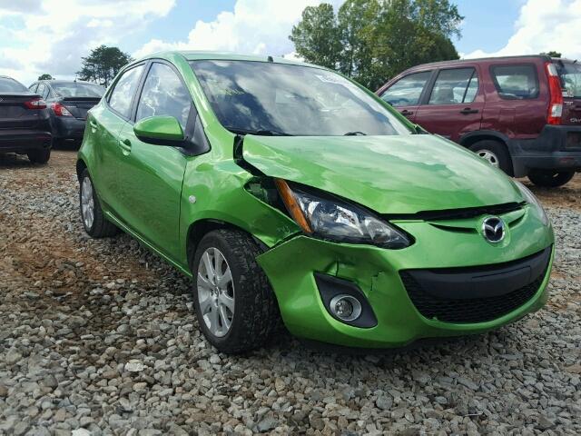 JM1DE1LY5C0132086 - 2012 MAZDA MAZDA2 GREEN photo 1