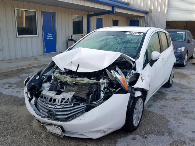 3N1CE2CP8GL362760 - 2016 NISSAN VERSA NOTE WHITE photo 2