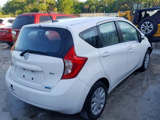 3N1CE2CP8GL362760 - 2016 NISSAN VERSA NOTE WHITE photo 4