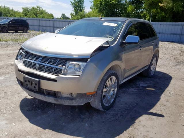2LMDU88CX8BJ32406 - 2008 LINCOLN MKX GRAY photo 2