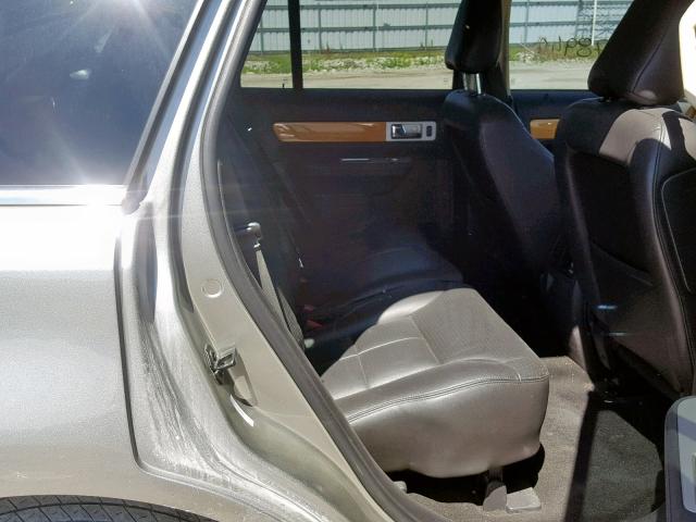 2LMDU88CX8BJ32406 - 2008 LINCOLN MKX GRAY photo 6