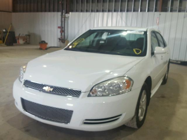 2G1WA5E31E1123236 - 2014 CHEVROLET IMPALA LIM WHITE photo 2