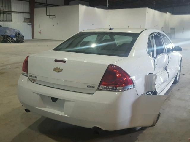 2G1WA5E31E1123236 - 2014 CHEVROLET IMPALA LIM WHITE photo 4