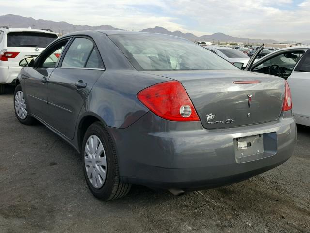 1G2ZF58B774232191 - 2007 PONTIAC G6 VALUE L CHARCOAL photo 3