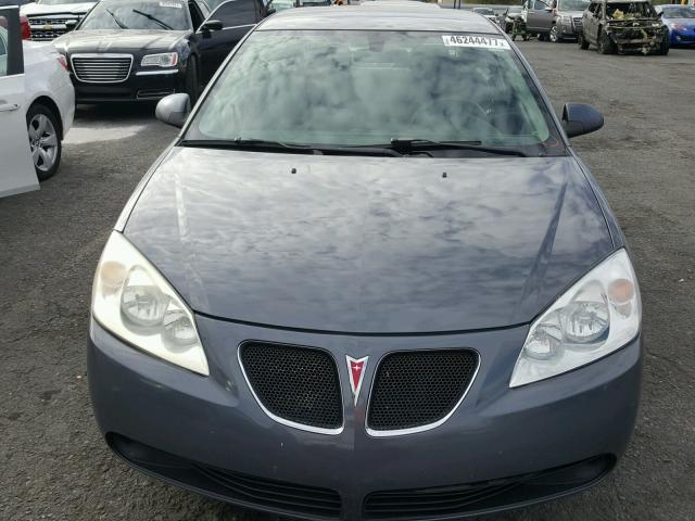 1G2ZF58B774232191 - 2007 PONTIAC G6 VALUE L CHARCOAL photo 9