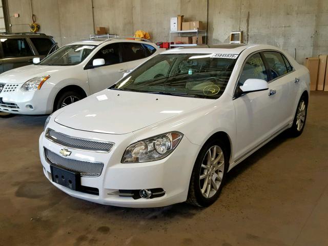 1G1ZG5E76CF378159 - 2012 CHEVROLET MALIBU LTZ თეთრი ფოტო 2
