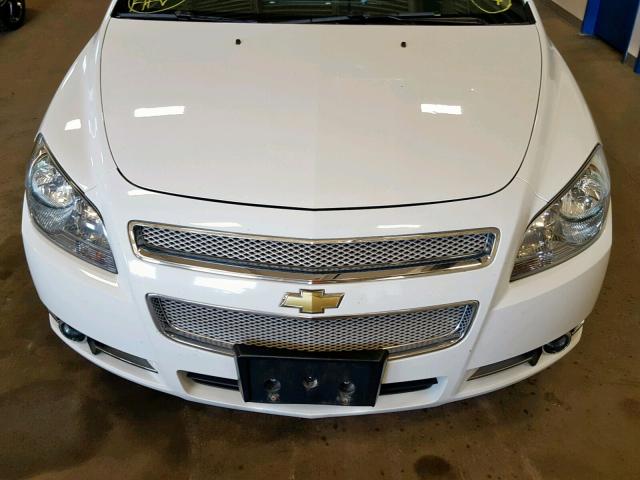 1G1ZG5E76CF378159 - 2012 CHEVROLET MALIBU LTZ თეთრი ფოტო 9