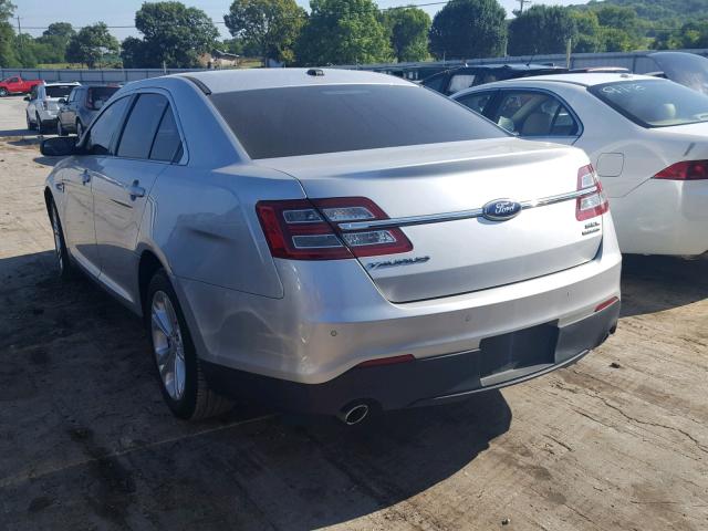 1FAHP2E88DG193381 - 2013 FORD TAURUS SEL SILVER photo 3