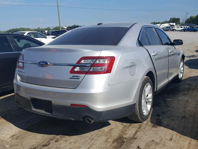 1FAHP2E88DG193381 - 2013 FORD TAURUS SEL SILVER photo 4