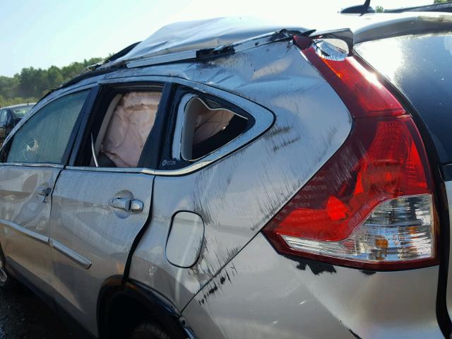 5J6RM3H70CL045077 - 2012 HONDA CR-V EXL SILVER photo 10