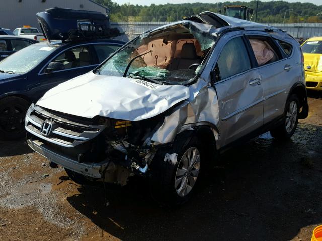 5J6RM3H70CL045077 - 2012 HONDA CR-V EXL SILVER photo 2