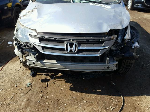 5J6RM3H70CL045077 - 2012 HONDA CR-V EXL SILVER photo 7