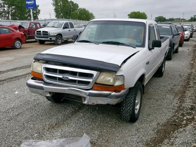 1FTYR14X2WPA34642 - 1998 FORD RANGER SUP WHITE photo 2