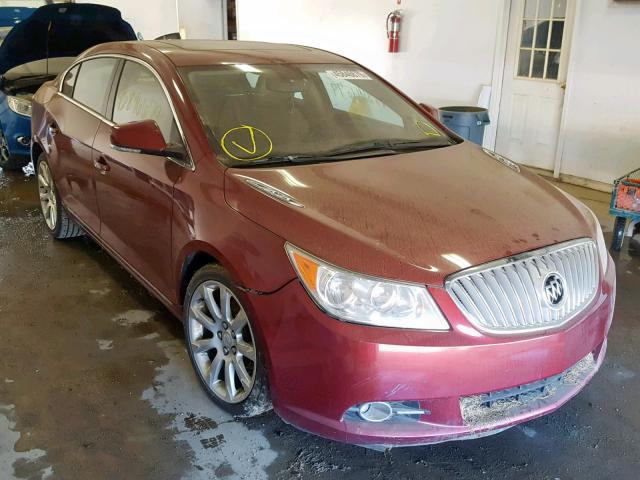 1G4GE5EV7AF141756 - 2010 BUICK LACROSSE C RED photo 1