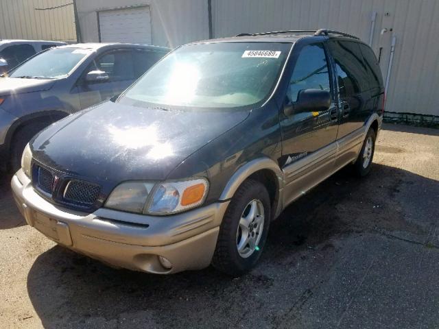 1GMDU03E0XD308863 - 1999 PONTIAC MONTANA / BLUE photo 2