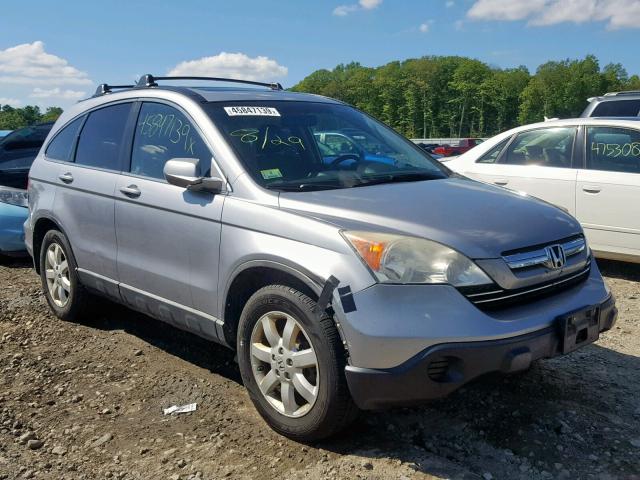 5J6RE48768L023353 - 2008 HONDA CR-V EXL SILVER photo 1